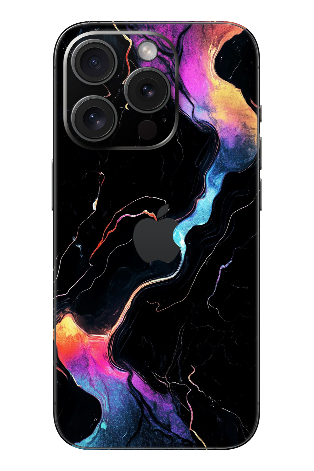 Skin iPhone - ΜΑΥΡΑ ΚΥΜΑΤΑ