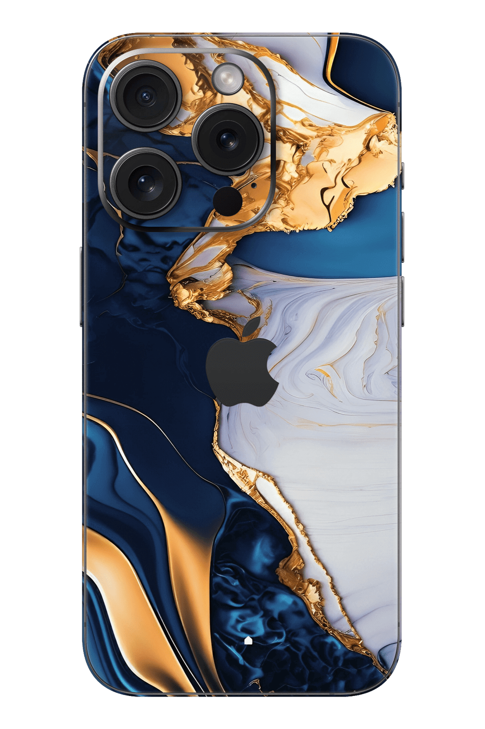 Skin iPhone - Μπλε Χρυσό
