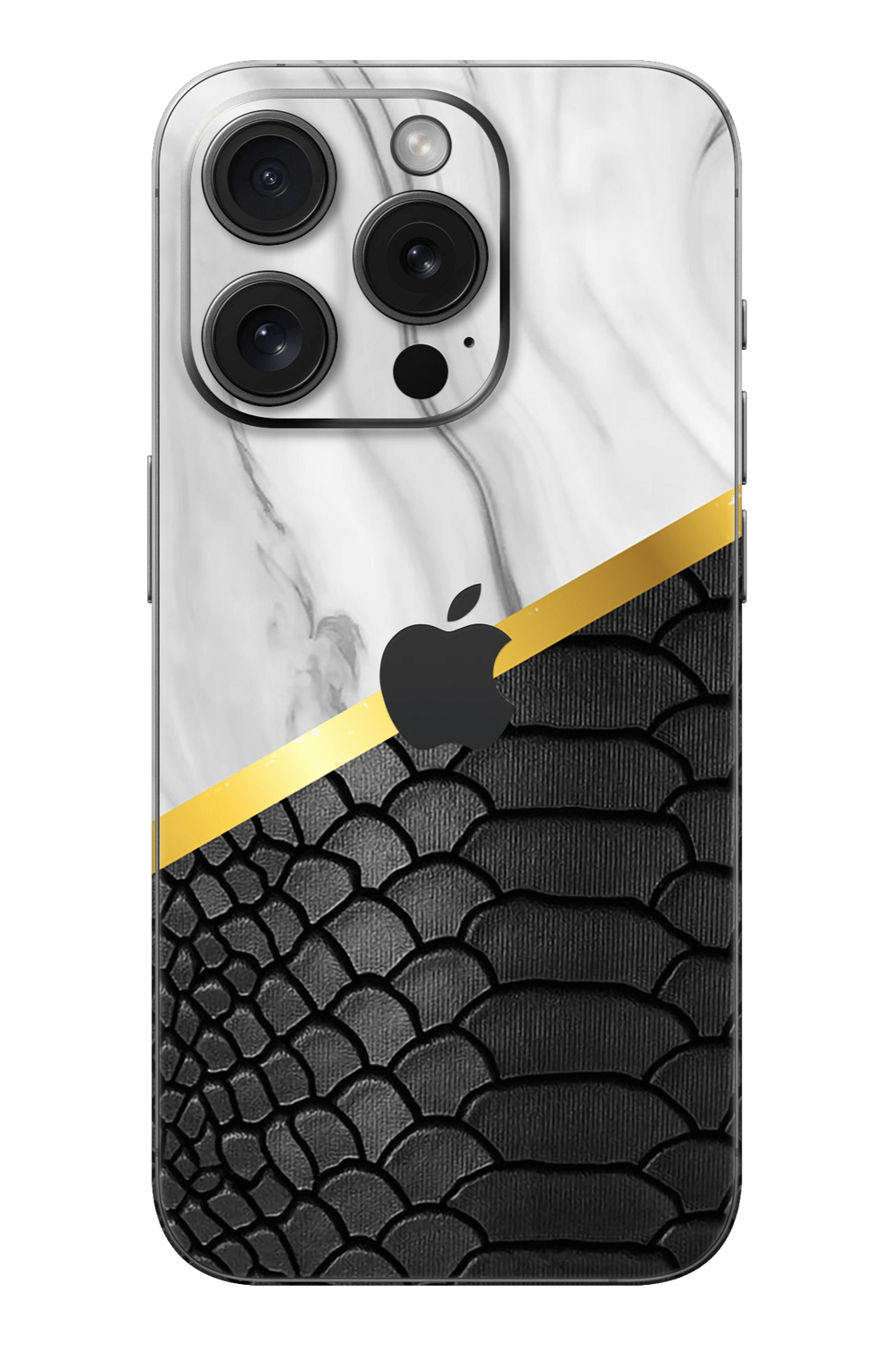 Skin iPhone Croco - Εκλεπτυσμένο με Χρυσό 22K - ΕΙΔΙΚΗ ΕΚΔΟΣΗ