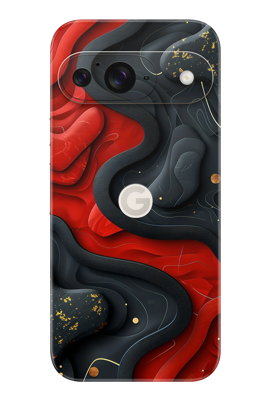 Skin Google Pixel - Κόκκινο Μαύρο