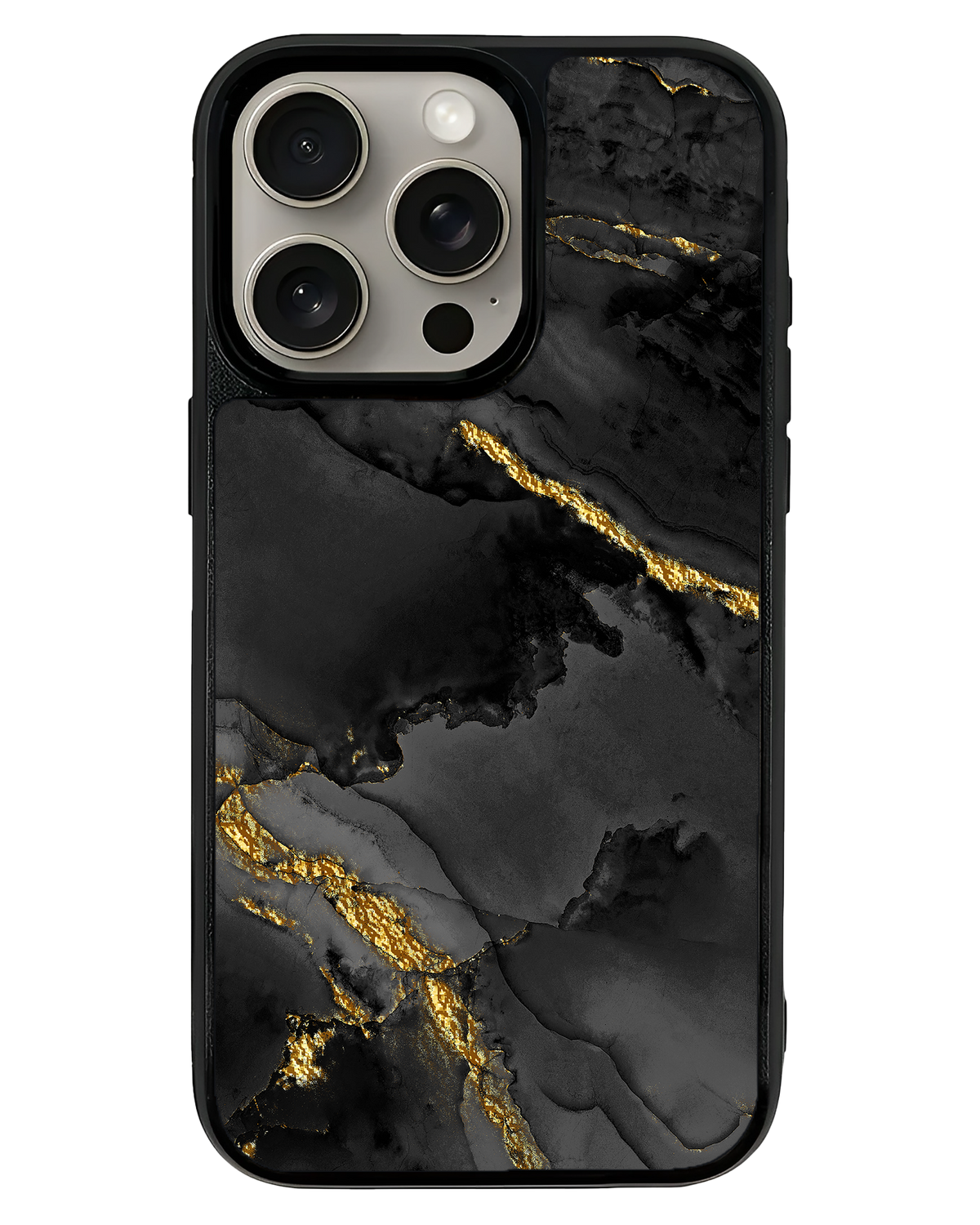 Husa iPhone - DARK (cu aur 22K)