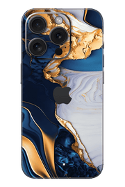 Skin iPhone - Μπλε Χρυσό