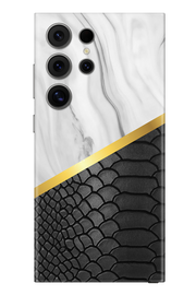 Skin Samsung - CROCO - Εκλεπτυσμένο με χρυσό 22k