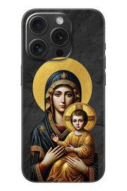 Skin iPhone - ΠΑΝΑΓΙΑ ΜΕ 22Κ ΧΡΥΣΟ