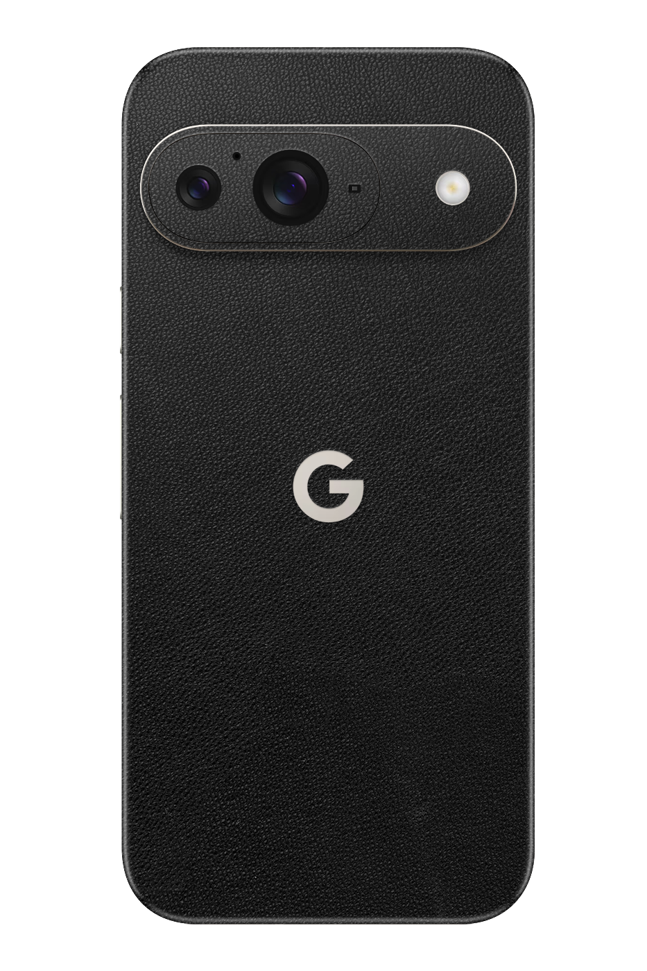 Skin Google Pixel - Μαύρη δερμάτινη όψη (full grain)