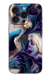 Skin iPhone - Μωβ Μάρμαρο