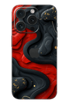 Skin iPhone - Κόκκινο Μαύρο